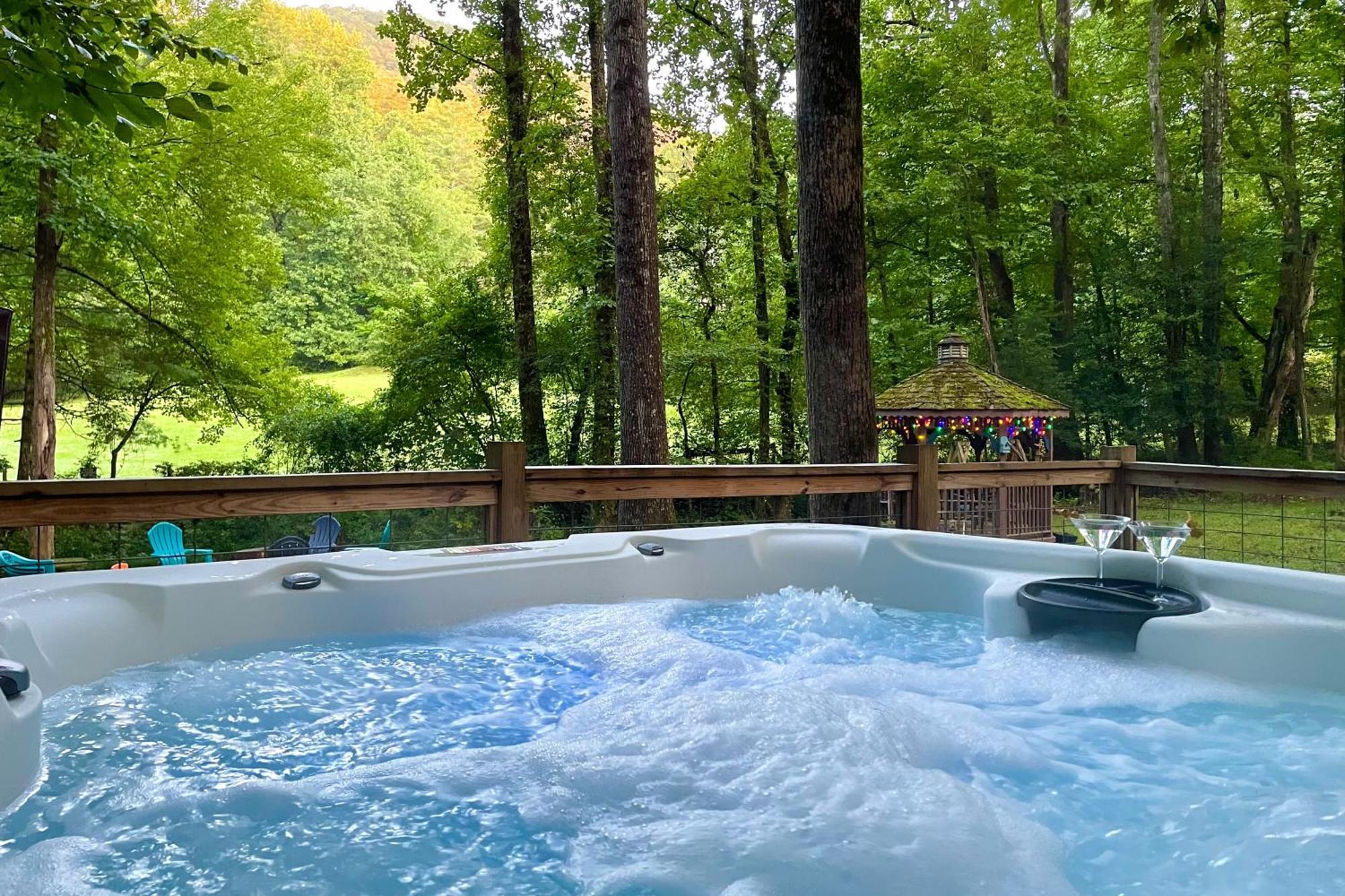 Coffee Creek Cabin Sautee Nacoochee Exterior foto
