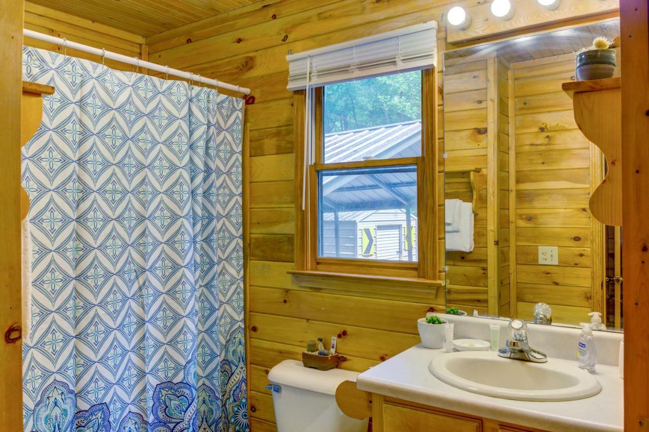 Coffee Creek Cabin Sautee Nacoochee Exterior foto